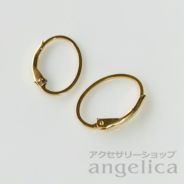 アクセサアリーパーツ K14GFゴールドフィルド フープピアス