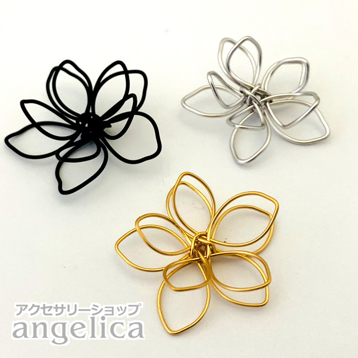 メタルパーツ・花・フラワーパーツの販売1*アクセサリーパーツショップangelica*ハンドメイド